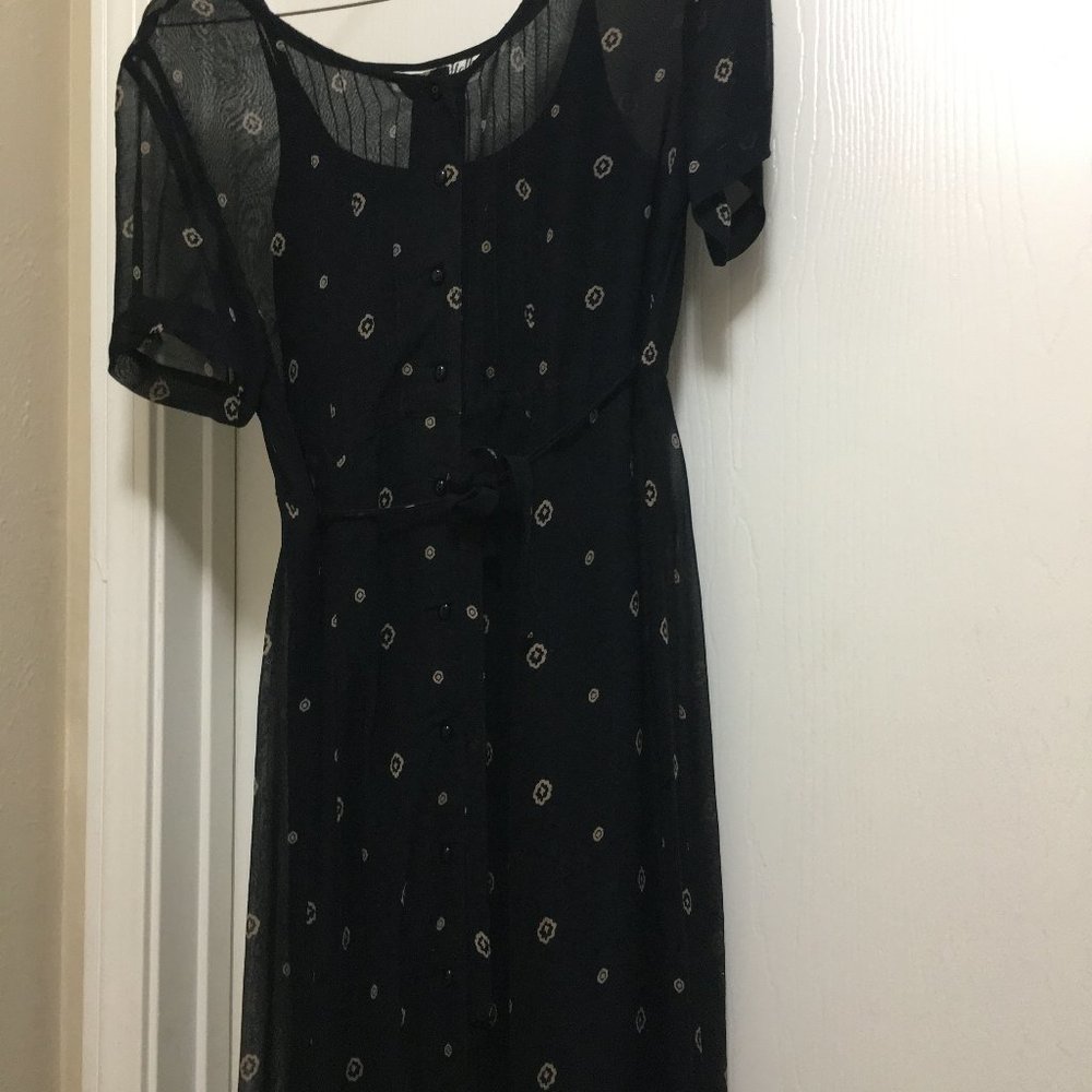 Made in India fully lined dress.